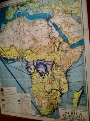 African Comercial Development. oito mapas de Ãfrica, 1964. escolha de Maria JosÃ© Roxo