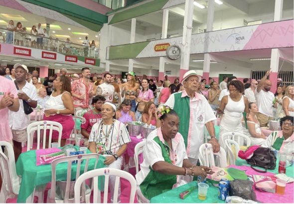 Ensaio da Escola de Samba da Mangueira